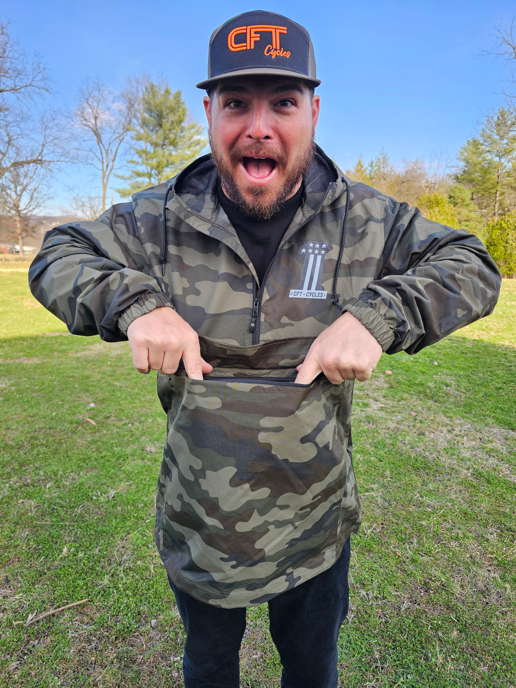 CFT Camo Windbreaker