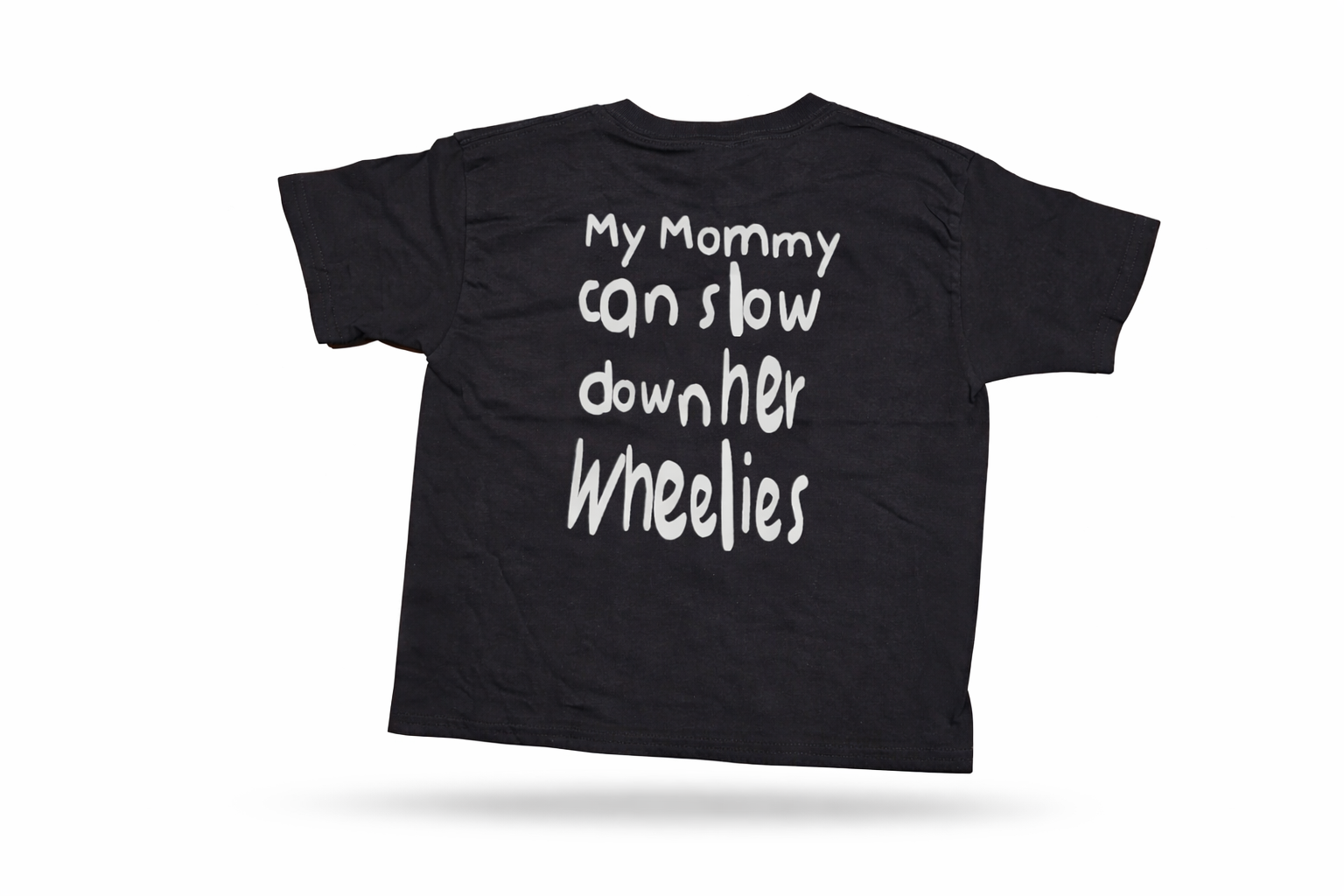 Mom can drop back T